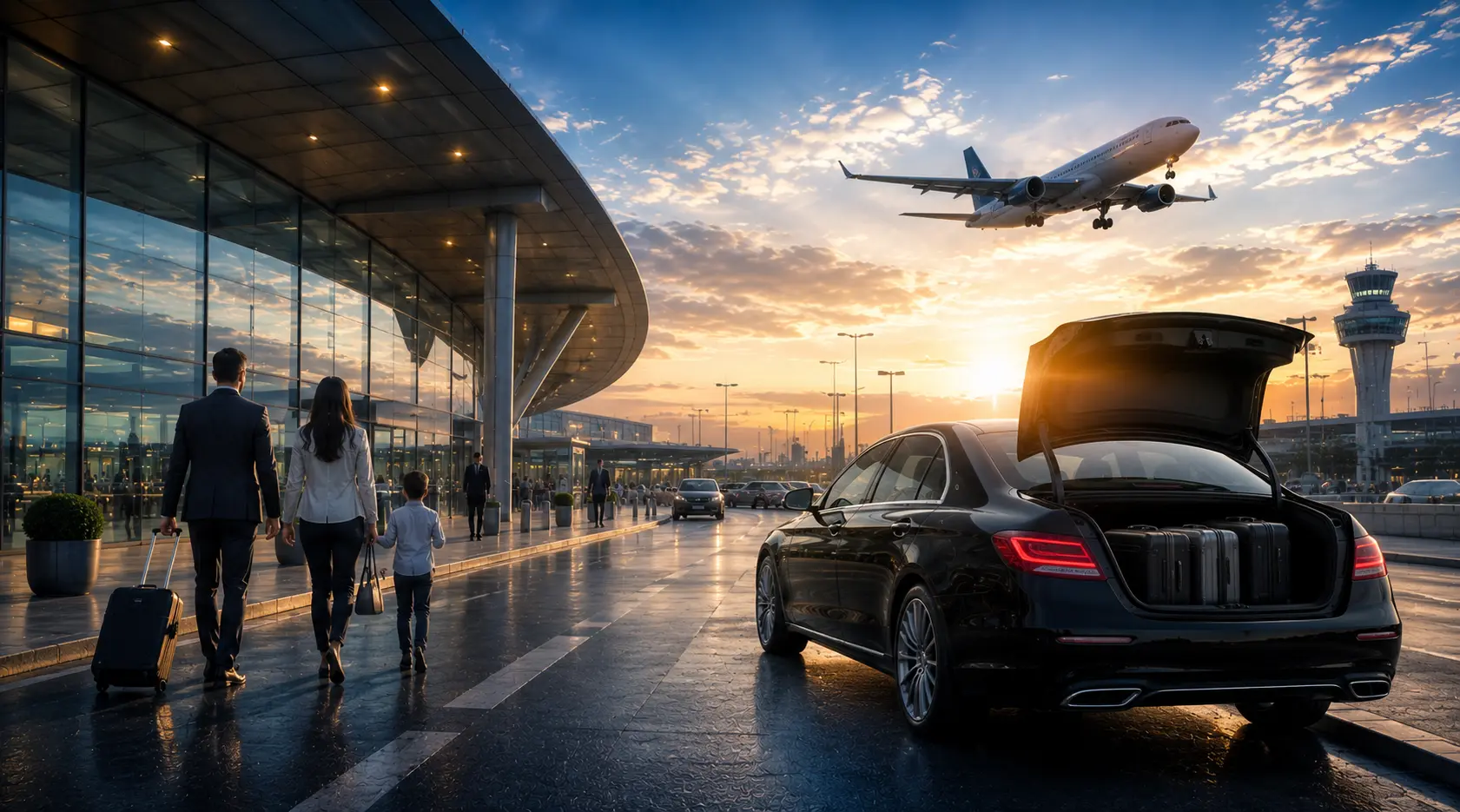 Airport Transfers — UrbanRide corporate transportation